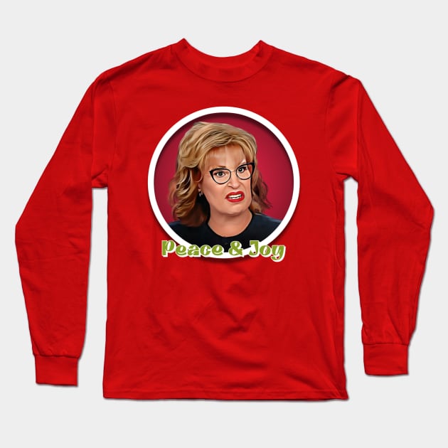 Joy Behar Long Sleeve T-Shirt by Zbornak Designs